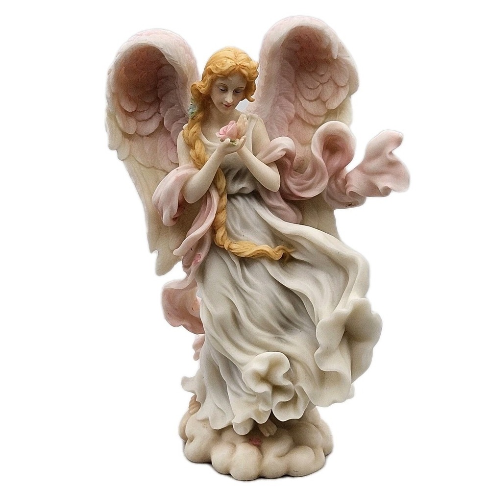 Seraphim Classics Diana Heavens Rose Angel Figurine Roman Inc 78123 1997 Tribute